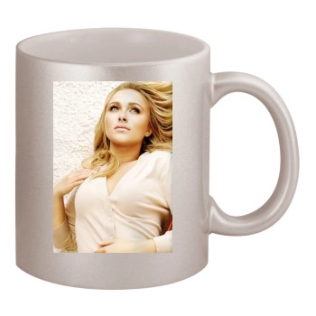 Hayden Panettiere 11oz Metallic Silver Mug