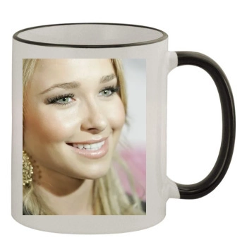 Hayden Panettiere 11oz Colored Rim & Handle Mug