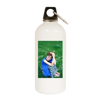 Sigourney Weaver White Water Bottle With Carabiner