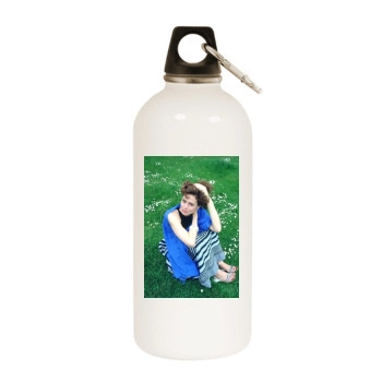 Sigourney Weaver White Water Bottle With Carabiner