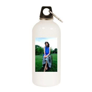 Sigourney Weaver White Water Bottle With Carabiner