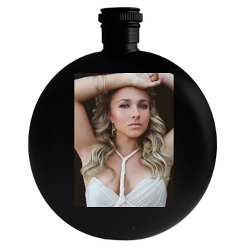 Hayden Panettiere Round Flask