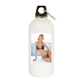 Sigrid Agren White Water Bottle With Carabiner