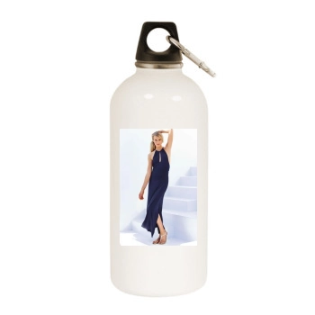 Sigrid Agren White Water Bottle With Carabiner