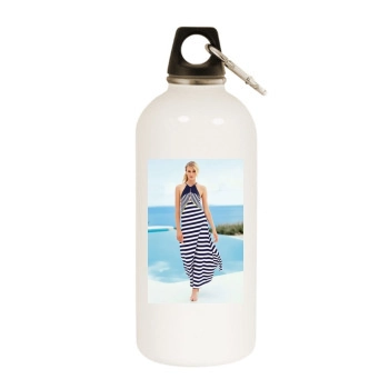 Sigrid Agren White Water Bottle With Carabiner