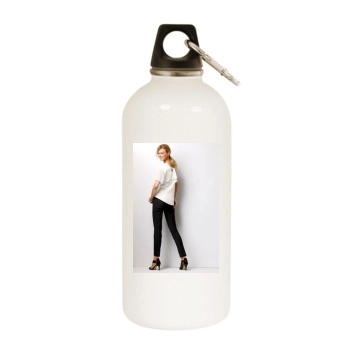 Sigrid Agren White Water Bottle With Carabiner