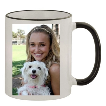 Hayden Panettiere 11oz Colored Rim & Handle Mug