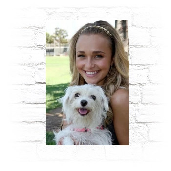 Hayden Panettiere Metal Wall Art