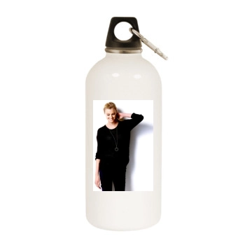 Sigrid Agren White Water Bottle With Carabiner