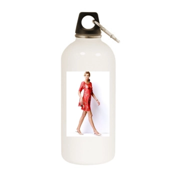 Sigrid Agren White Water Bottle With Carabiner