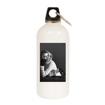 Sigrid Agren White Water Bottle With Carabiner