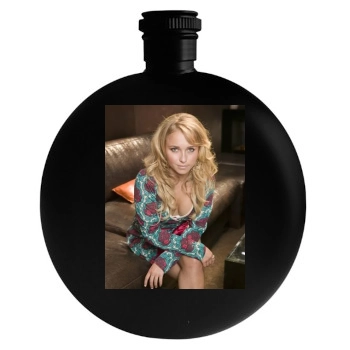 Hayden Panettiere Round Flask