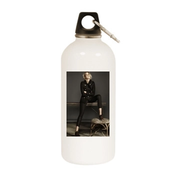 Sigrid Agren White Water Bottle With Carabiner