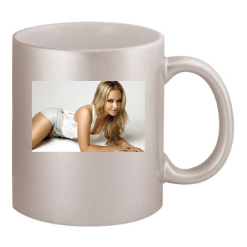 Hayden Panettiere 11oz Metallic Silver Mug