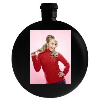 Hayden Panettiere Round Flask