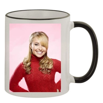 Hayden Panettiere 11oz Colored Rim & Handle Mug