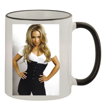 Hayden Panettiere 11oz Colored Rim & Handle Mug