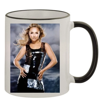 Hayden Panettiere 11oz Colored Rim & Handle Mug