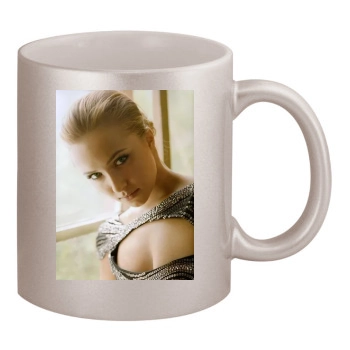 Hayden Panettiere 11oz Metallic Silver Mug