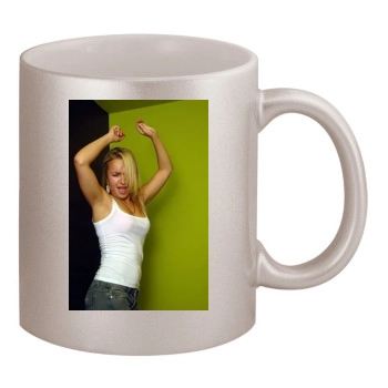 Hayden Panettiere 11oz Metallic Silver Mug