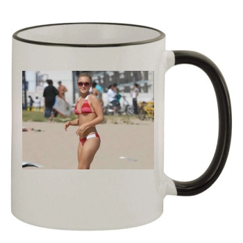 Hayden Panettiere 11oz Colored Rim & Handle Mug