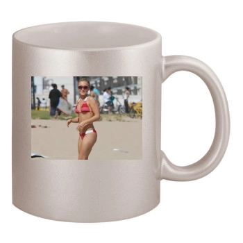 Hayden Panettiere 11oz Metallic Silver Mug