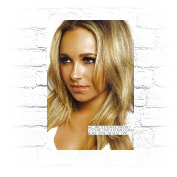 Hayden Panettiere Metal Wall Art