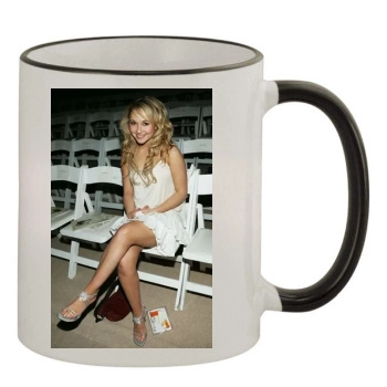 Hayden Panettiere 11oz Colored Rim & Handle Mug