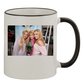 Hayden Panettiere 11oz Colored Rim & Handle Mug