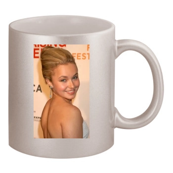 Hayden Panettiere 11oz Metallic Silver Mug