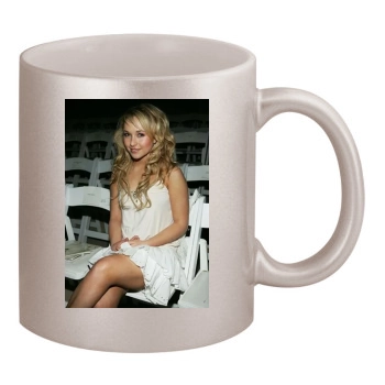 Hayden Panettiere 11oz Metallic Silver Mug