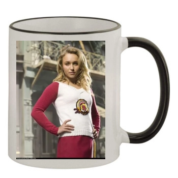 Hayden Panettiere 11oz Colored Rim & Handle Mug