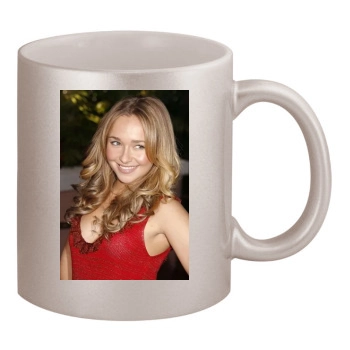 Hayden Panettiere 11oz Metallic Silver Mug