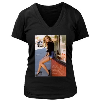 Hayden Panettiere Women's Deep V-Neck TShirt