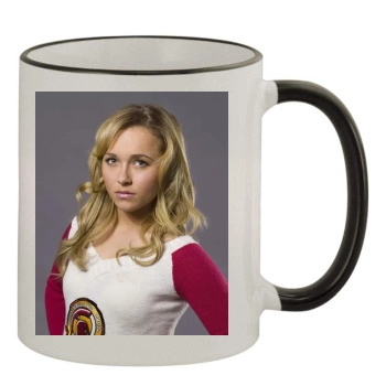 Hayden Panettiere 11oz Colored Rim & Handle Mug