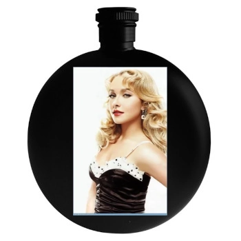 Hayden Panettiere Round Flask