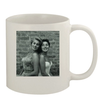 Sophia Loren 11oz White Mug