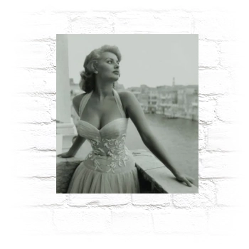 Sophia Loren Metal Wall Art