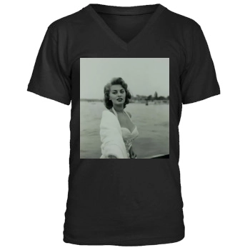 Sophia Loren Men's V-Neck T-Shirt