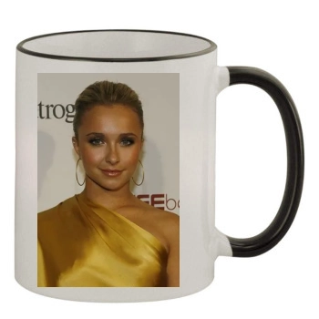 Hayden Panettiere 11oz Colored Rim & Handle Mug