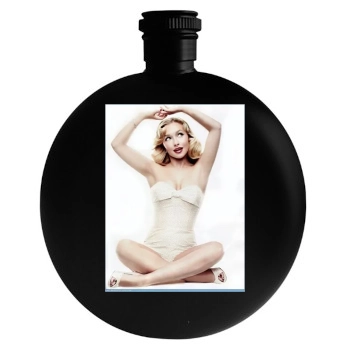 Hayden Panettiere Round Flask