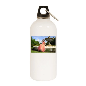 Sophie Ellis-Bextor White Water Bottle With Carabiner