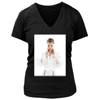 Hayden Panettiere Women's Deep V-Neck TShirt