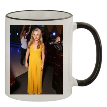 Hayden Panettiere 11oz Colored Rim & Handle Mug