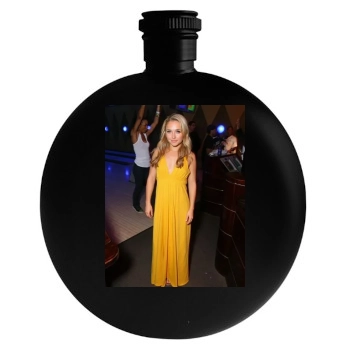 Hayden Panettiere Round Flask