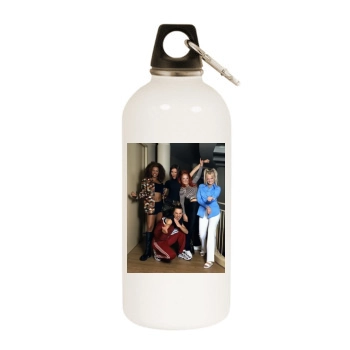 Spice Girls White Water Bottle With Carabiner