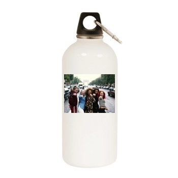 Spice Girls White Water Bottle With Carabiner