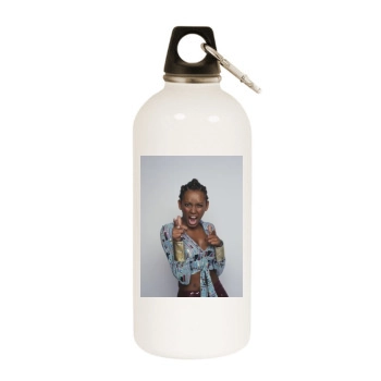 Spice Girls White Water Bottle With Carabiner