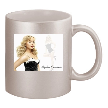 Hayden Panettiere 11oz Metallic Silver Mug