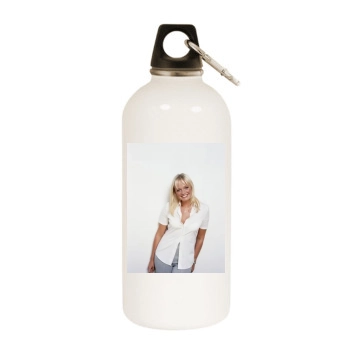 Spice Girls White Water Bottle With Carabiner